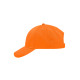 Кепка Brushed 6 Panel Cap, бавовна