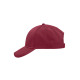Кепка Brushed 6 Panel Cap, бавовна