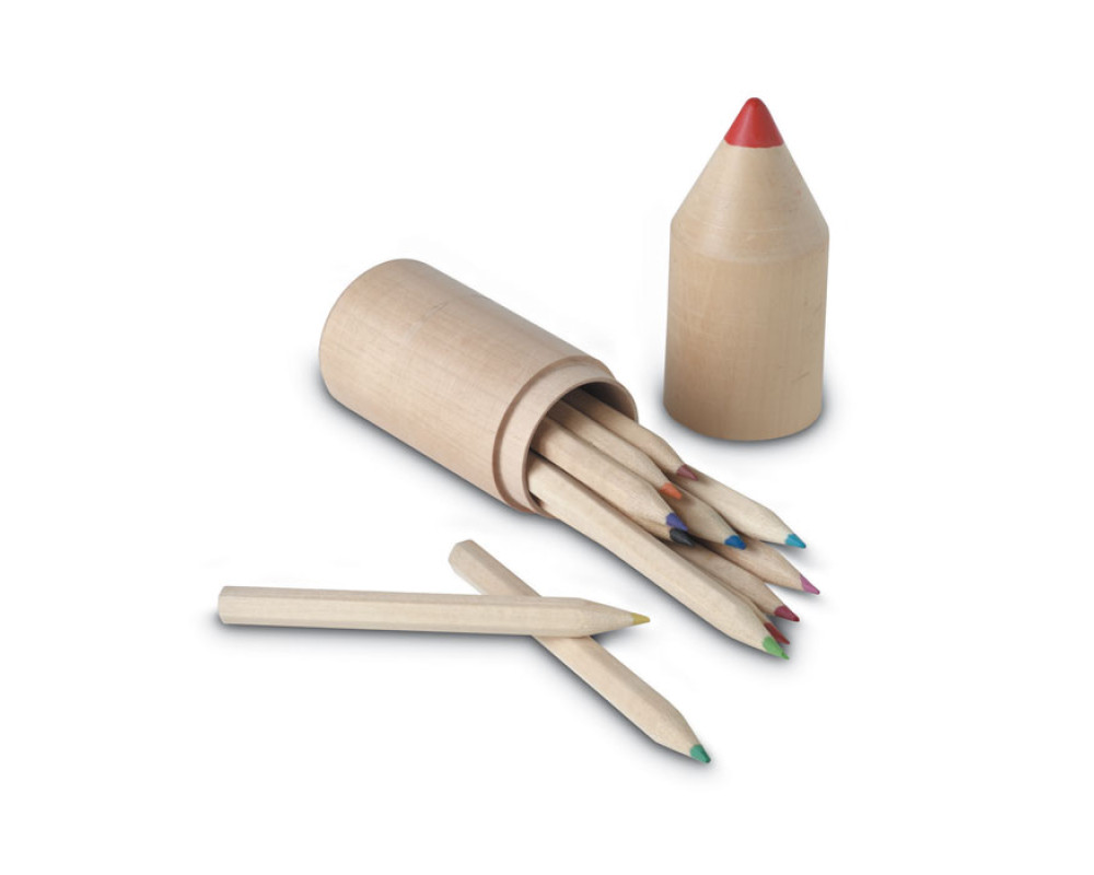 Набір 12 олівців COLORET, 3,5X13,5 см