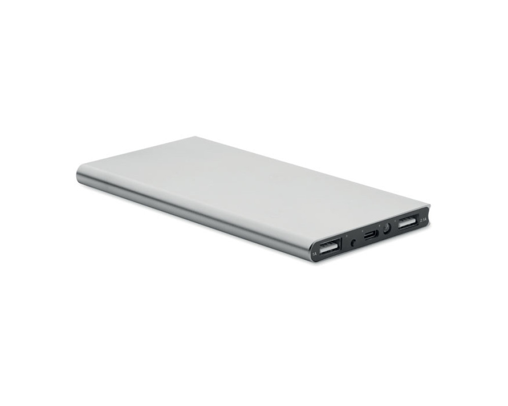 POWERFLAT8C, Павербанк 8000 mAh, перероблений алюміній