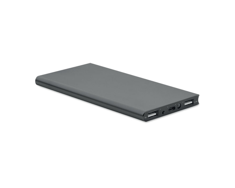 POWERFLAT8C, Павербанк 8000 mAh, перероблений алюміній