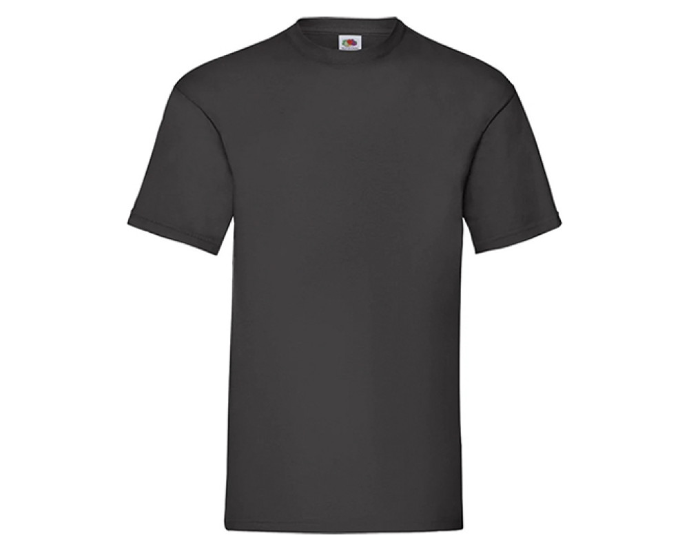 Футболка чоловіча Valueweight Fruit of the Loom 165g, чорний, XL