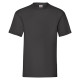 Футболка чоловіча Valueweight Fruit of the Loom 165g, чорний, 2XL