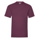 Футболка чоловіча Valueweight Fruit of the Loom 165g, бордовий, 3XL