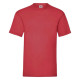 Футболка чоловіча Valueweight Fruit of the Loom 165g, червоний, 5XL
