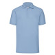 Теніска Fruit of the Loom 65/35 Polo 180g, блакитний, розмір M