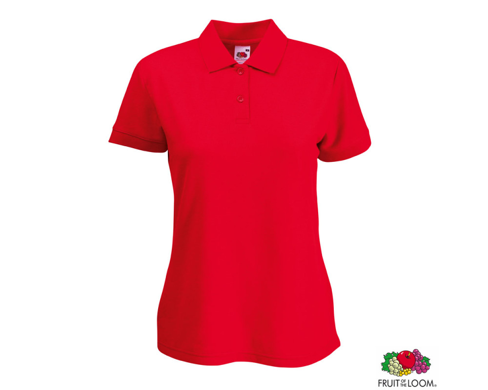 Поло 'Lady-Fit Polo 65/35' (Fruit of the Loom)