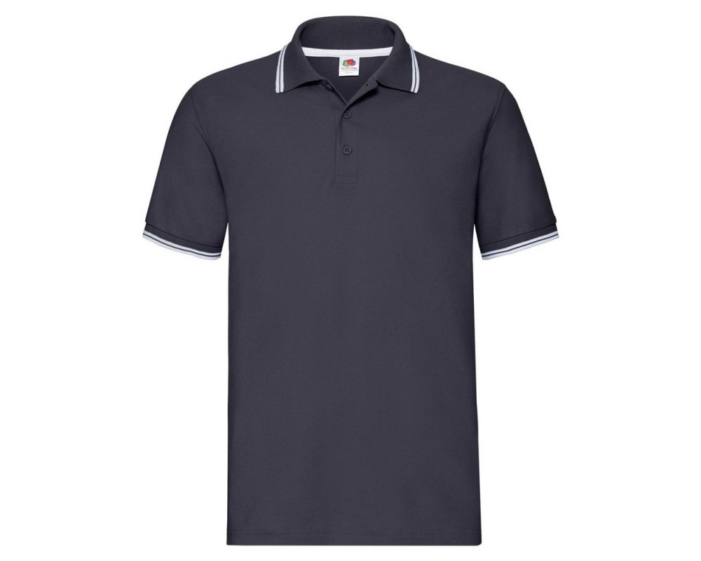 Теніска 'Premium Tipped Polo' (Fruit of the Loom)