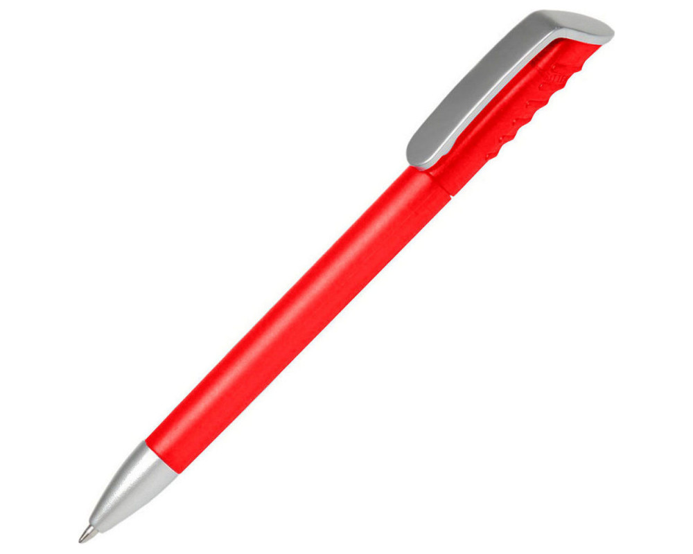 Ручка пластикова 'Top Spin Silver' (Ritter Pen) поворотна