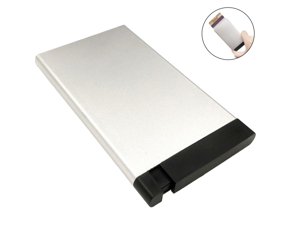 Футляр для платежных карт (картхолдер) с RFID-защитой