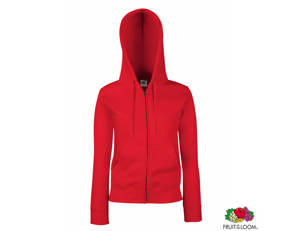Толстовка 'Lady-Fit Premium Sweat Jacket' (Fruit of the Loom)