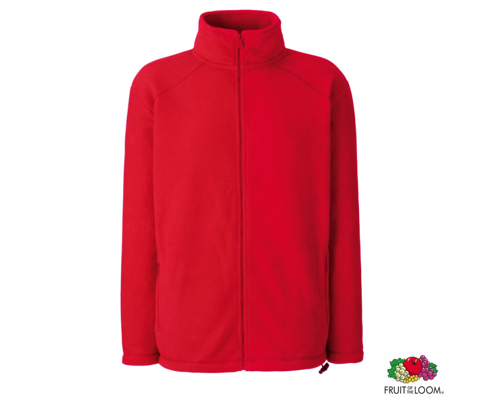 Толстовка 'Full Zip Fleece' (Fruit of the Loom)