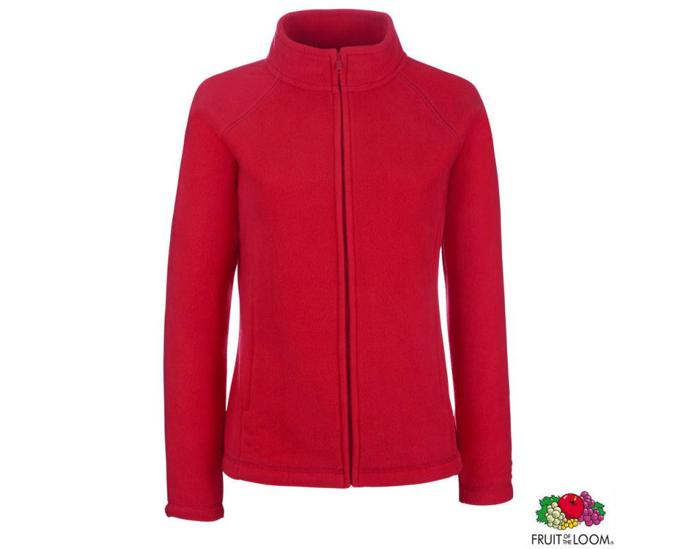 Толстовка 'Lady-Fit Full Zip Fleece' (Fruit of the Loom)