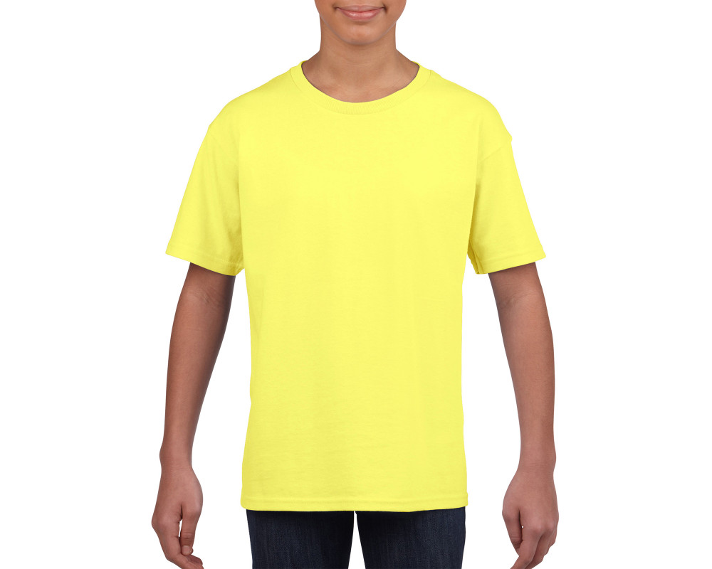 Футболка дитяча SoftStyle JN 153 — Жовтий