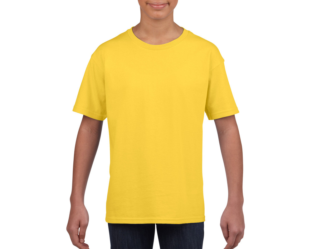 Футболка дитяча SoftStyle JN 153 — Жовтий