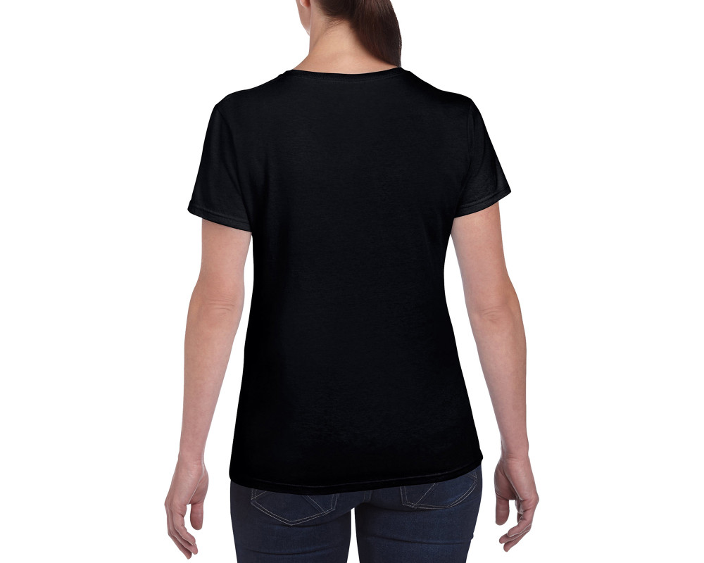 Футболка женская Heavy Cotton 180 — Черный