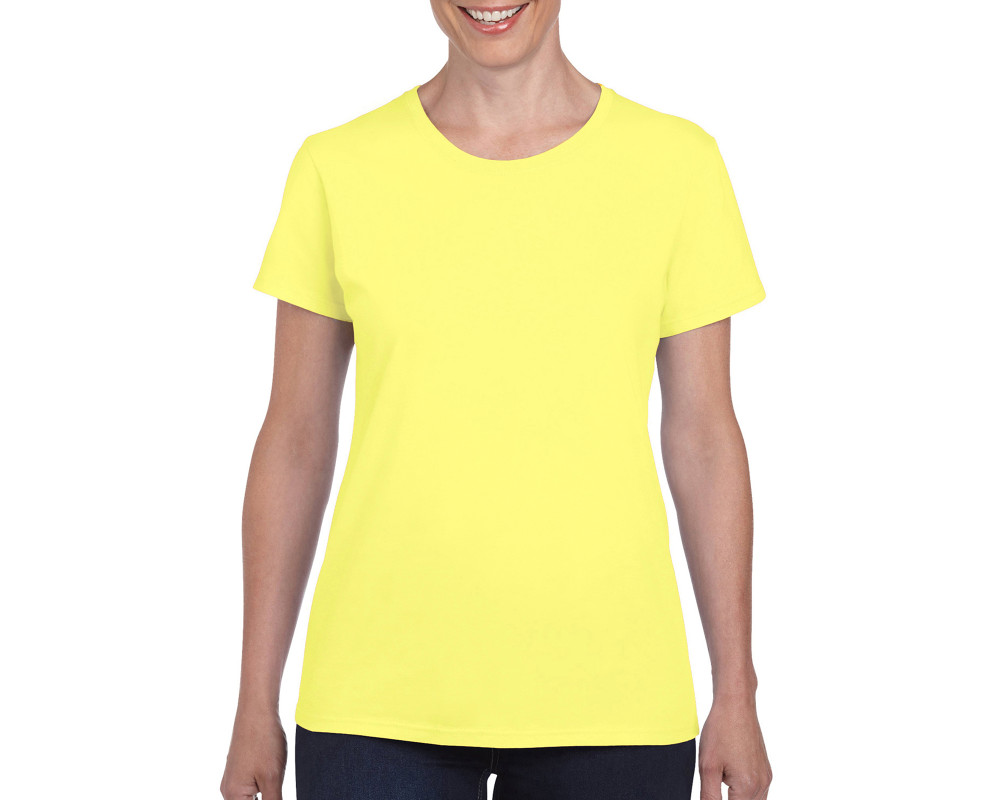 Футболка женская Heavy Cotton 180 — Желтый