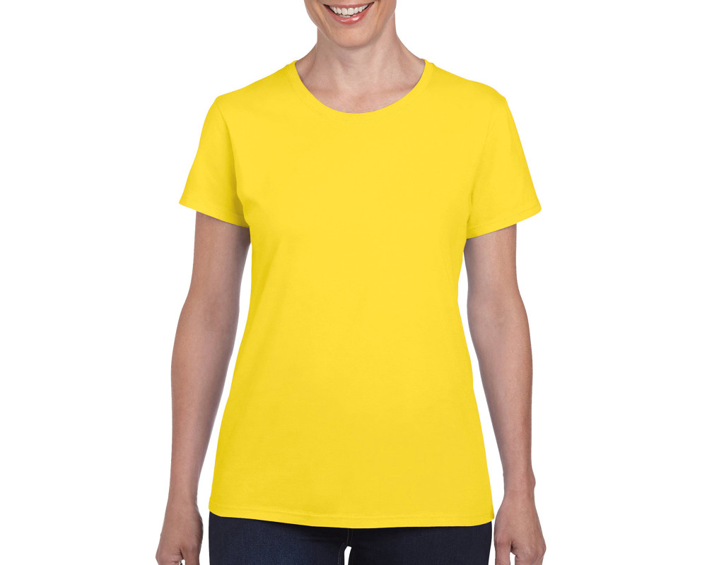 Футболка женская Heavy Cotton 180 — Желтый