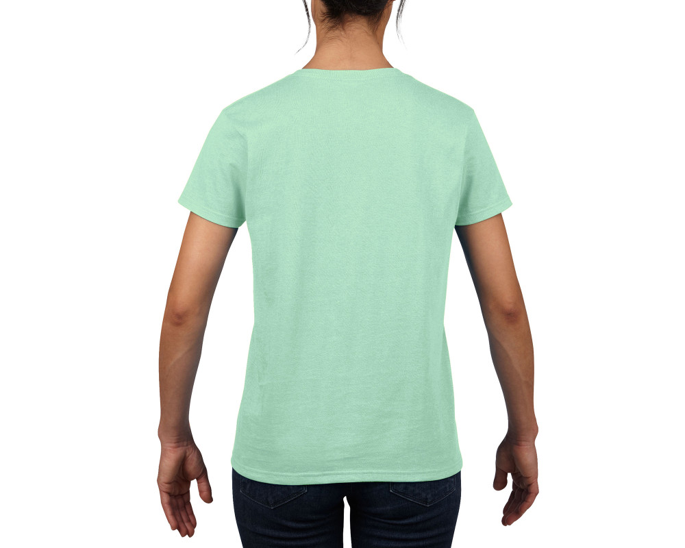 Женская футболка Heavy Cotton 180 — Зеленый