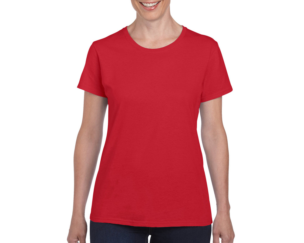 Футболка жіноча Heavy Cotton 180 — Червоний