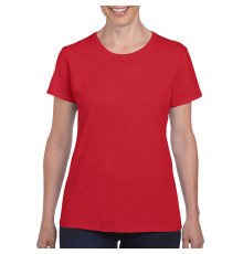 Футболка женская Heavy Cotton 180 — Красный