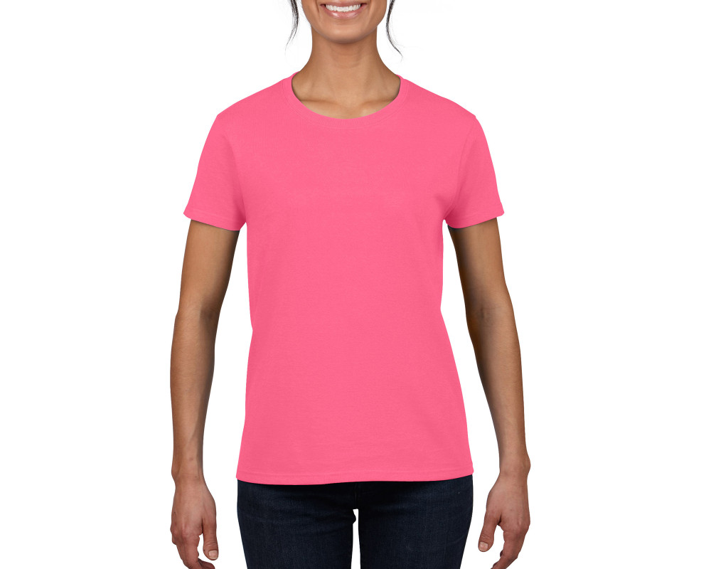 Футболка женская Heavy Cotton 180 — Розовый