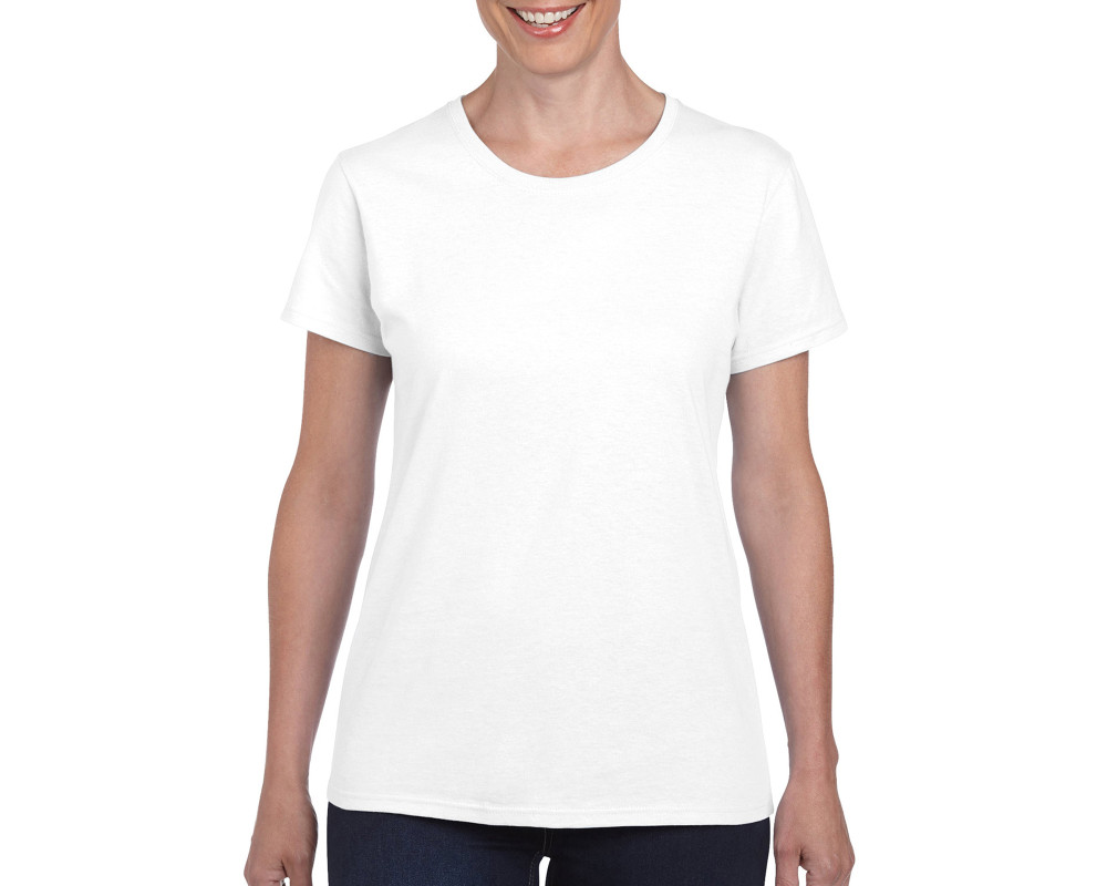 Футболка женская Heavy Cotton 180 — Белый