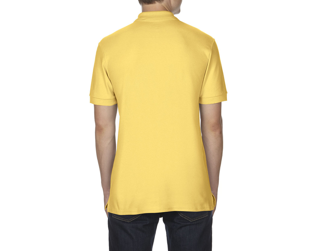 Поло Premium Cotton 223, TM Gildan — Жёлтый