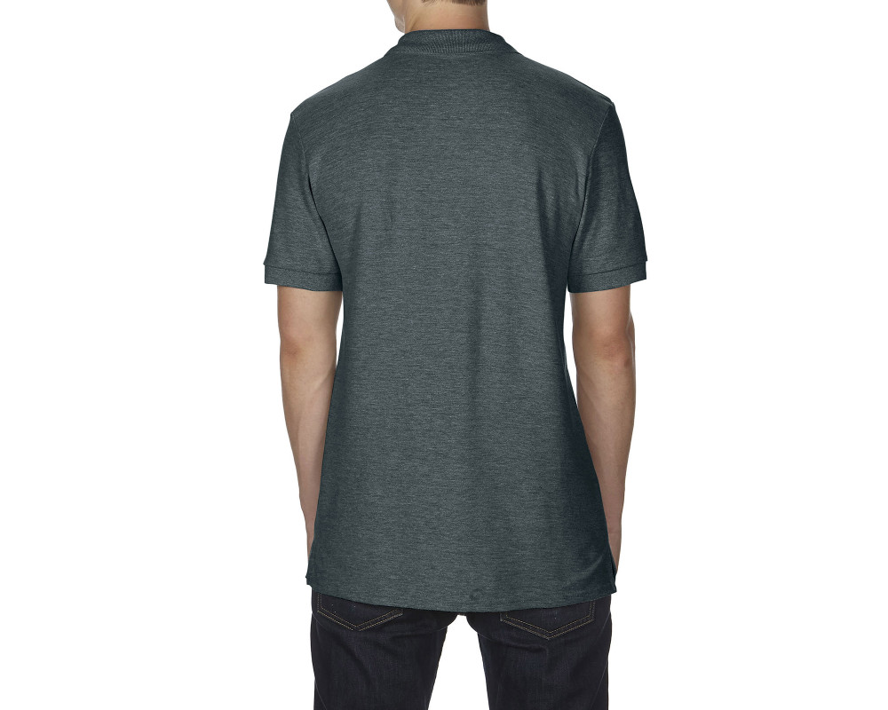 Поло Premium Cotton 223, TM Gildan — Серый