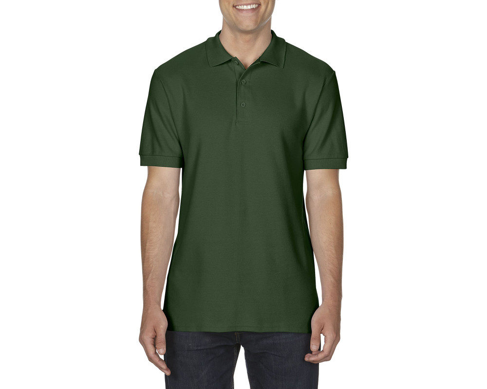 Поло Premium Cotton 223, TM Gildan — Зелений