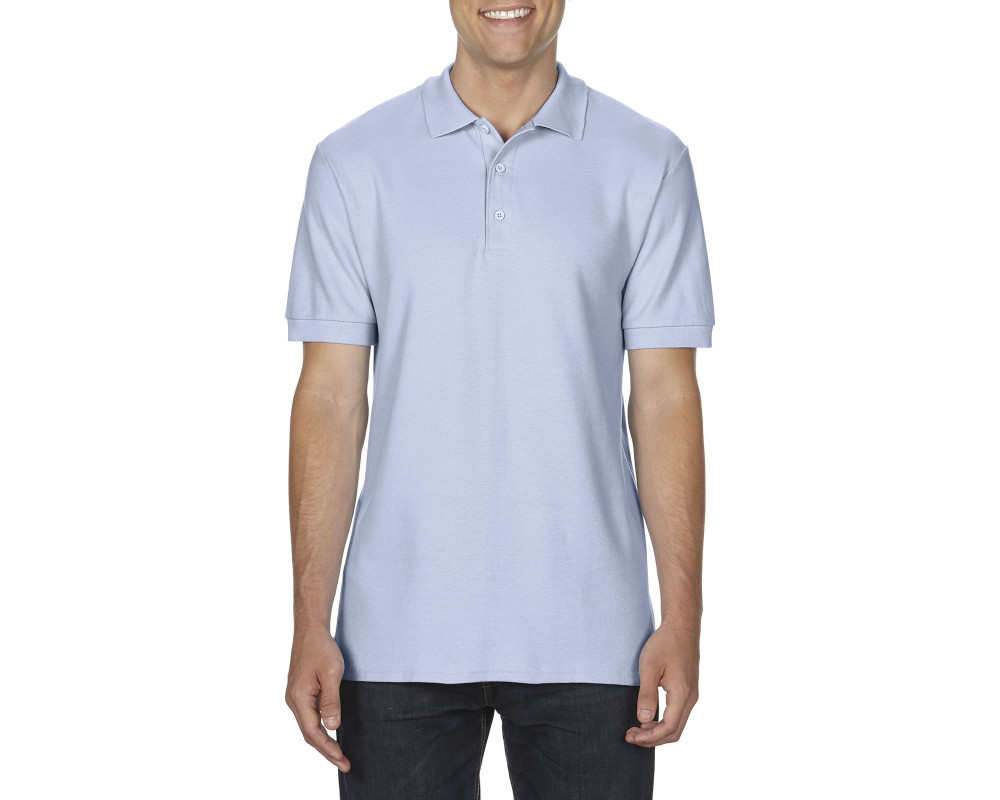Поло Premium Cotton 223, TM Gildan — Синий
