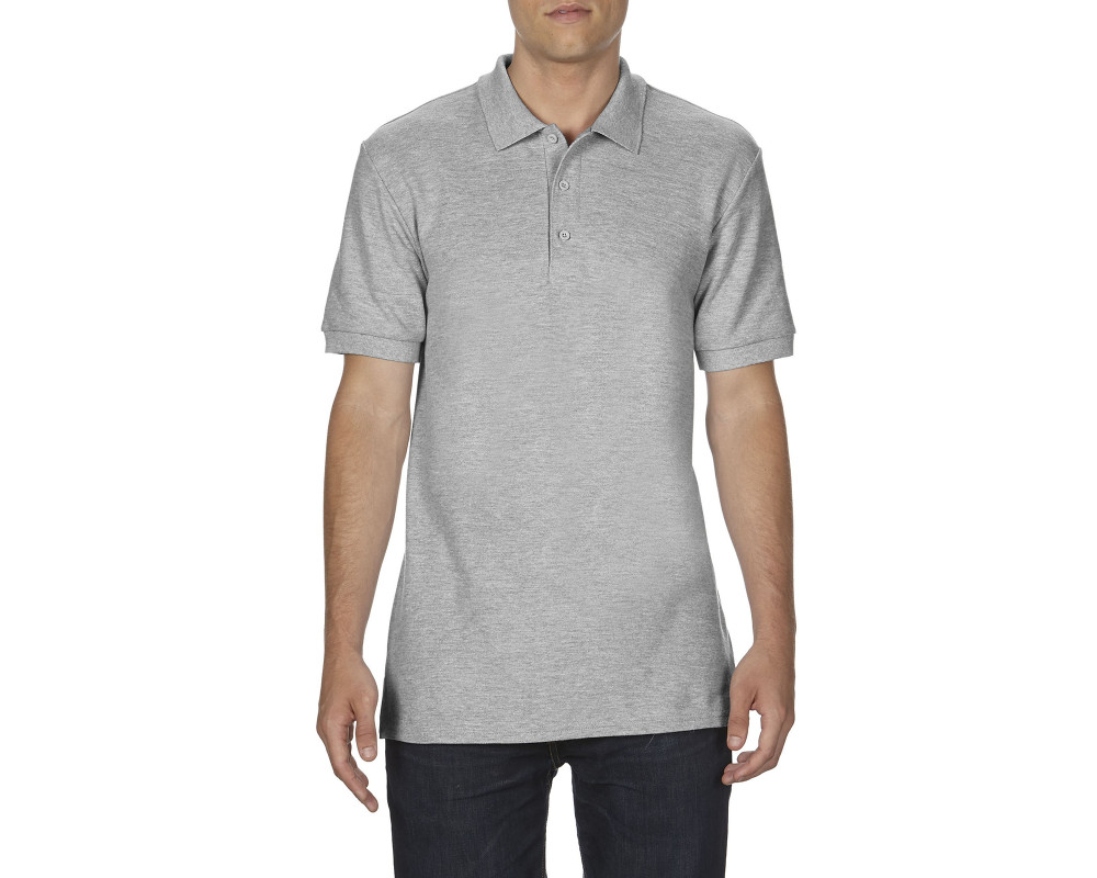 Поло Premium Cotton 223, TM Gildan — Сірий