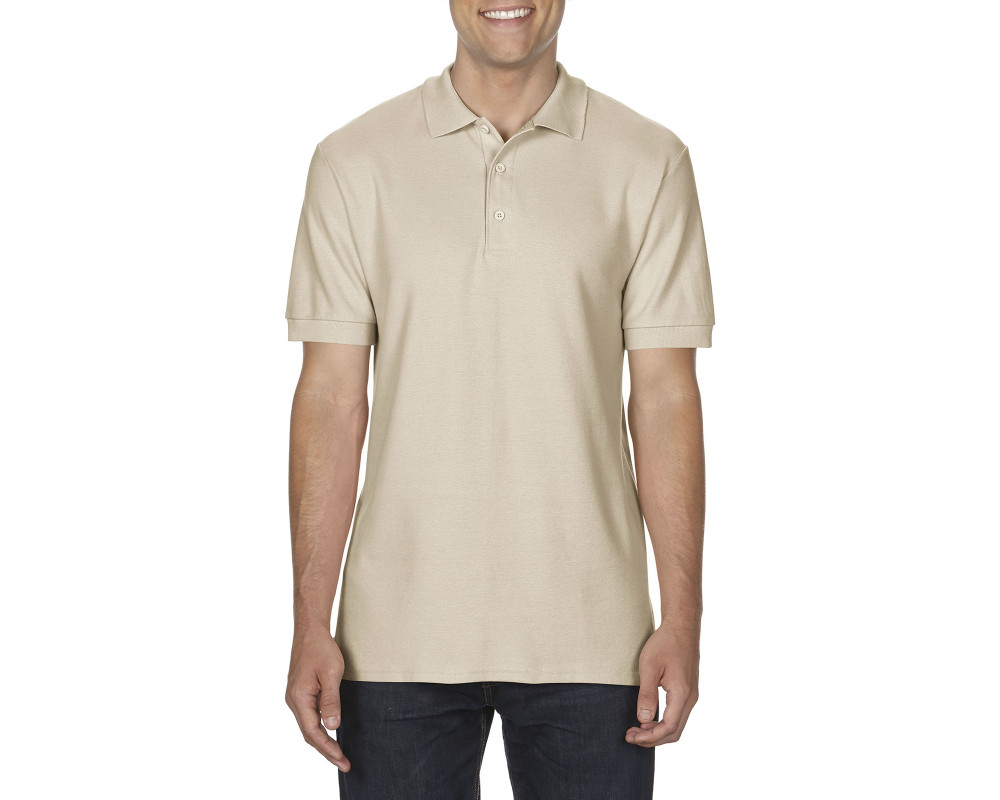 Поло Premium Cotton 223, TM Gildan — Коричневий