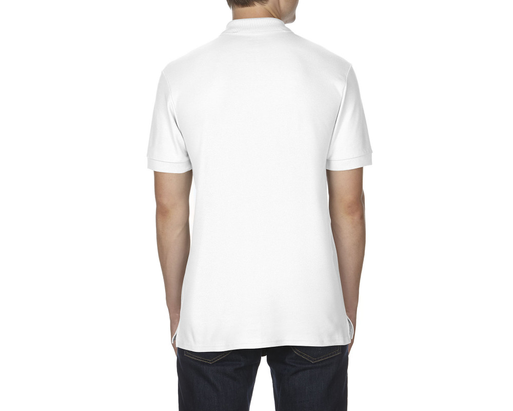 Поло Premium Cotton 223, TM Gildan — Белый