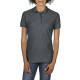 Поло женское Premium Cotton 223, TM Gildan — Серый