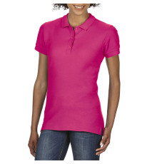 Поло женское Premium Cotton 223, TM Gildan — Розовый