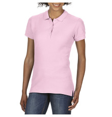 Поло женское Premium Cotton 223, TM Gildan — Розовый