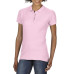 Поло женское Premium Cotton 223, TM Gildan — Розовый