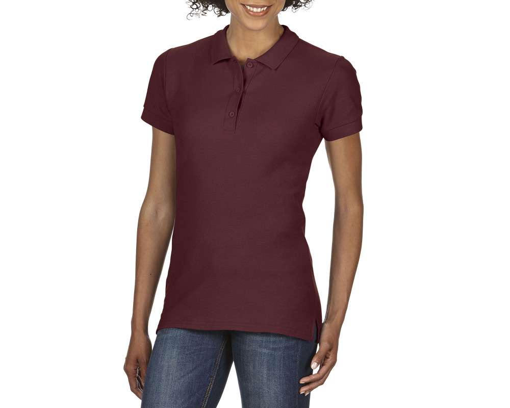 Женская футболка Premium Cotton 223, TM Gildan — Красный
