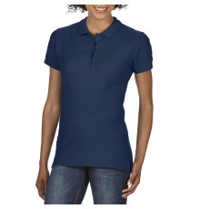 Поло женское Premium Cotton 223, TM Gildan — Синий