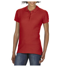 Поло женское Premium Cotton 223, TM Gildan — Красный