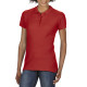 Поло женское Premium Cotton 223, TM Gildan — Красный