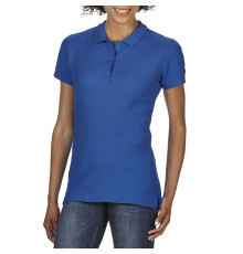 Поло женское Premium Cotton 223, TM Gildan — Синий