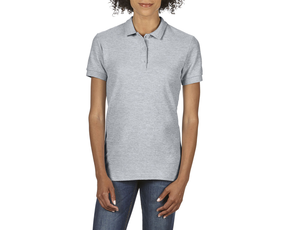 Женская футболка Premium Cotton 223, TM Gildan — Серый