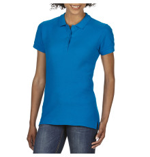Поло женское Premium Cotton 223, TM Gildan — Синий