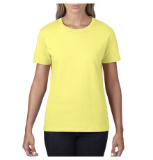 Футболка женская Premium Cotton 185 — Желтый