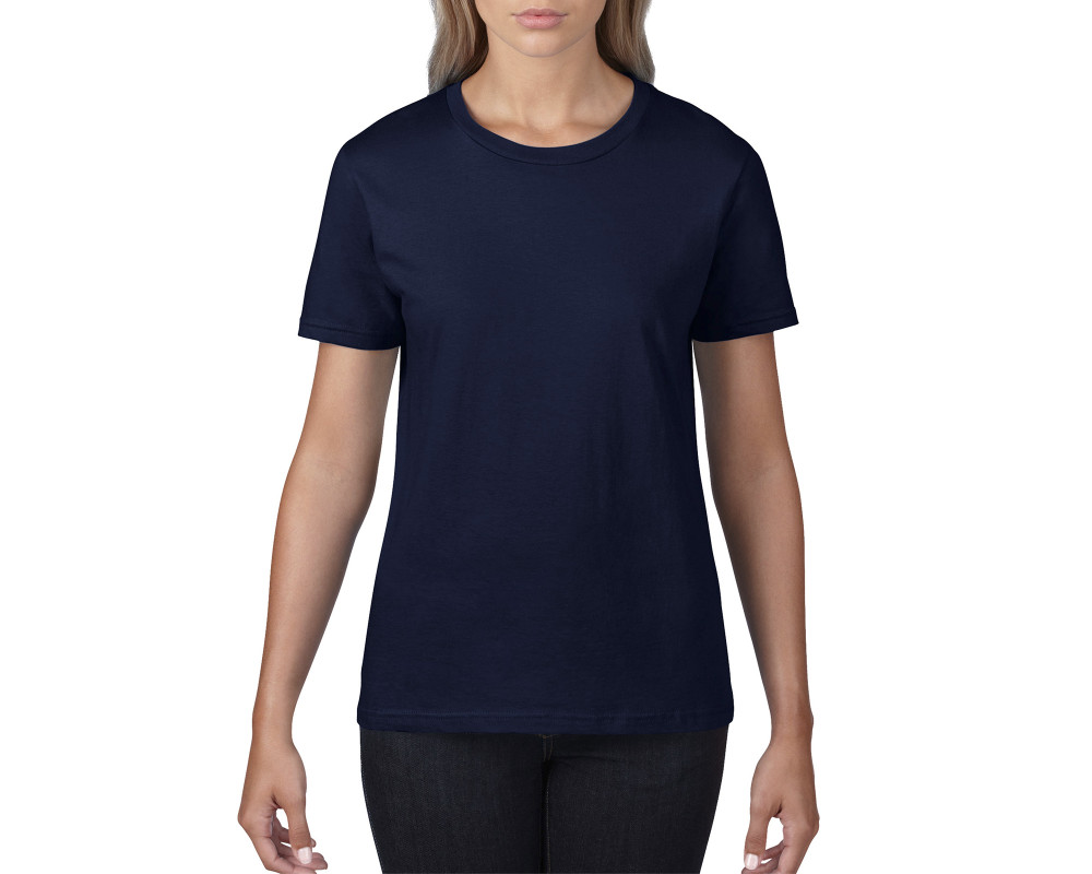 Футболка женская Premium Cotton 185 — Синий