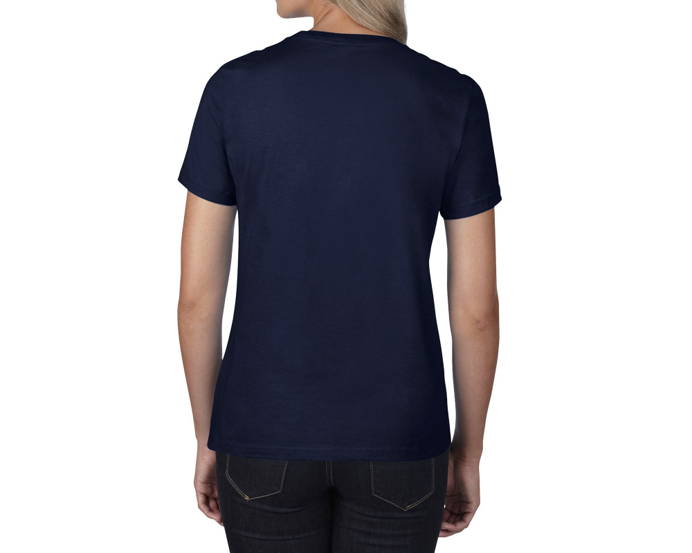 Футболка женская Premium Cotton 185 — Синий