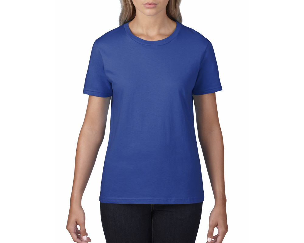 Футболка жіноча Premium Cotton 185 — Синій