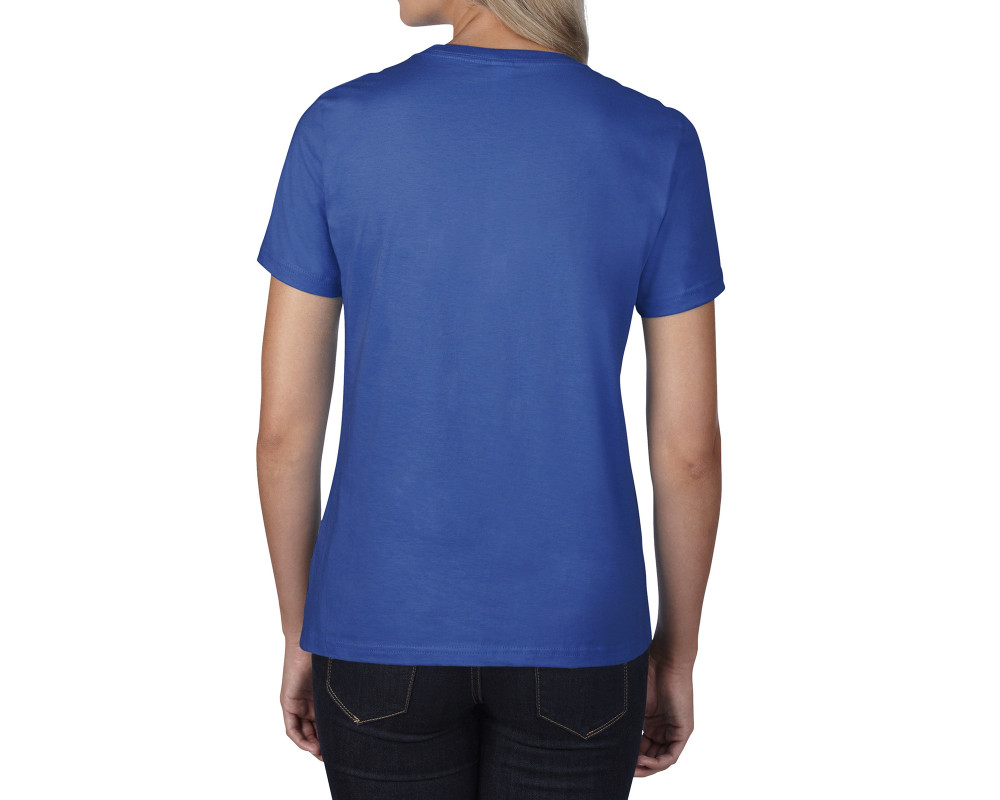 Футболка жіноча Premium Cotton 185 — Синій